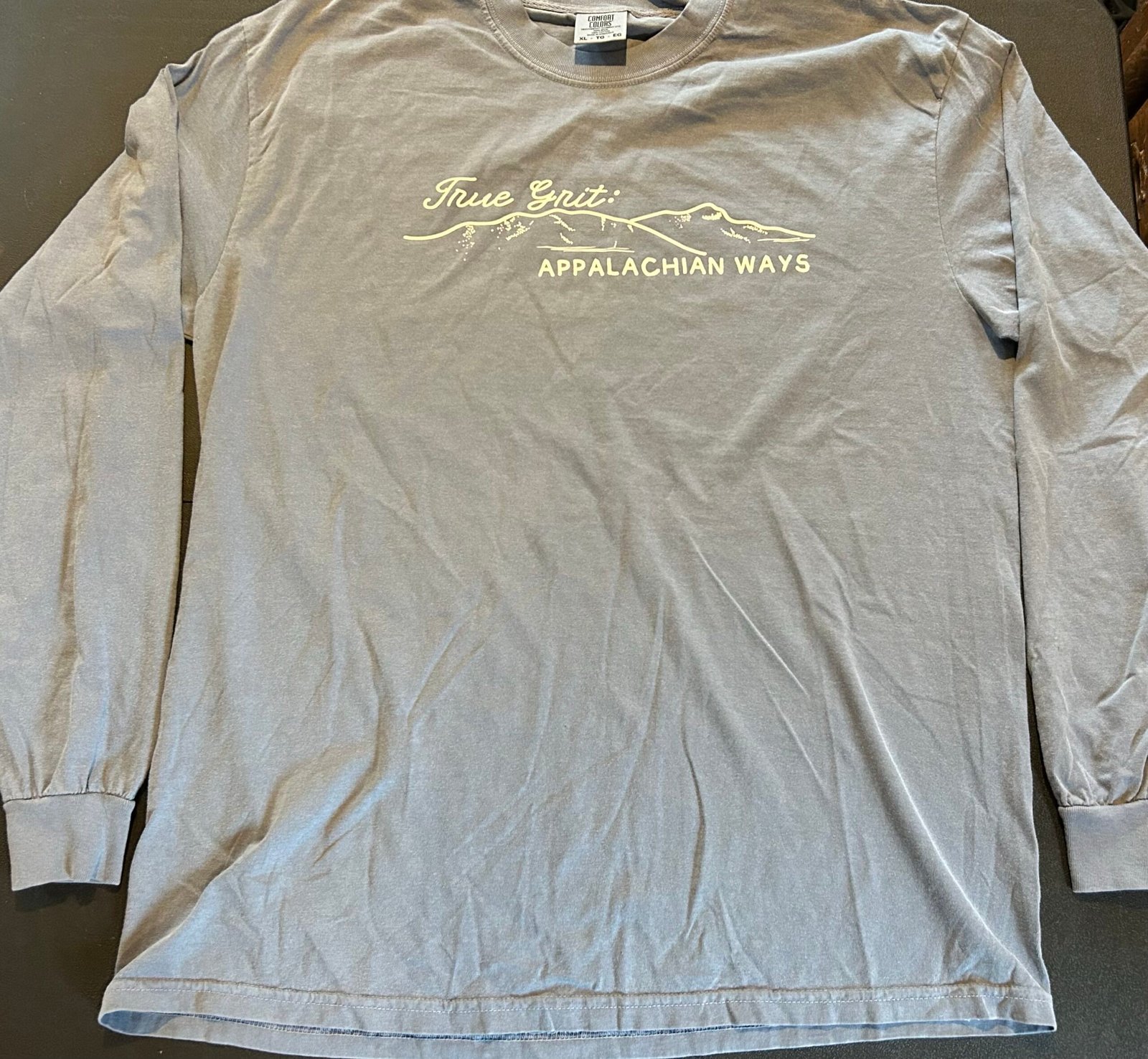 True Grit Comfort Colors Limited Long Sleeve T-Shirt FRONT logo - Image 4